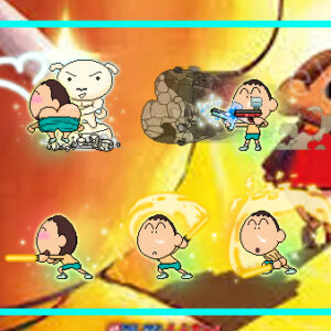 🤔蠟筆小新-「阿呆」💭