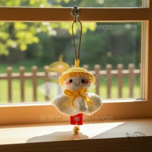 [預購]☀️晴天娃娃-黃帽+平安掛飾